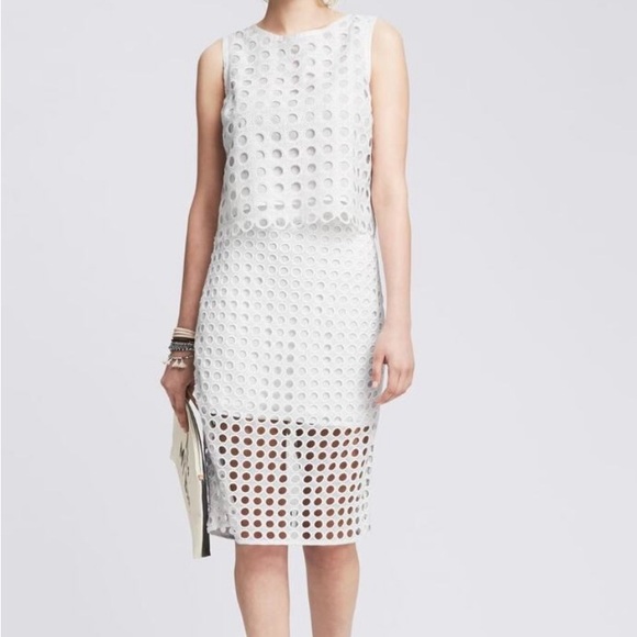 Banana Republic White Skirt Set - Picture 1 of 7